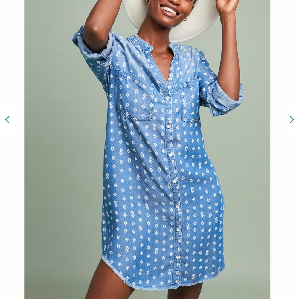 Anthro Cloth & Stone Cassidy Shirtdress